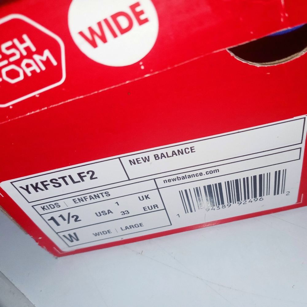 Girl new balance sneakers